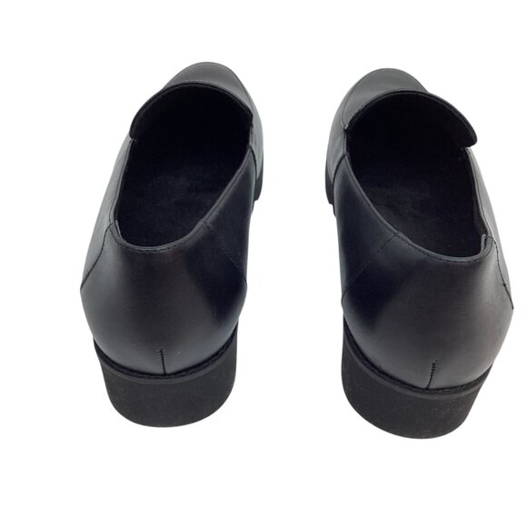 Vionic Kensley Womens 9.5 Black Leather Comfort Loafers - Picture 5 of 9